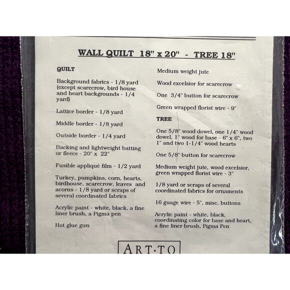 quilt pattern mini quilt blocks seasons of the heart autumn quilt and tree - Picture 6 of 7